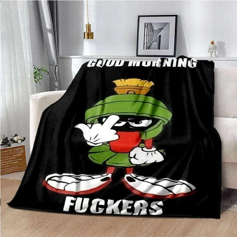 marvin-the-martian-animal-funny-throws-blanket-hiking-picnic-cobertor-super-macio-para-cama-cobertor-termico-de-flanela-kawaii-presente-de-aniversario