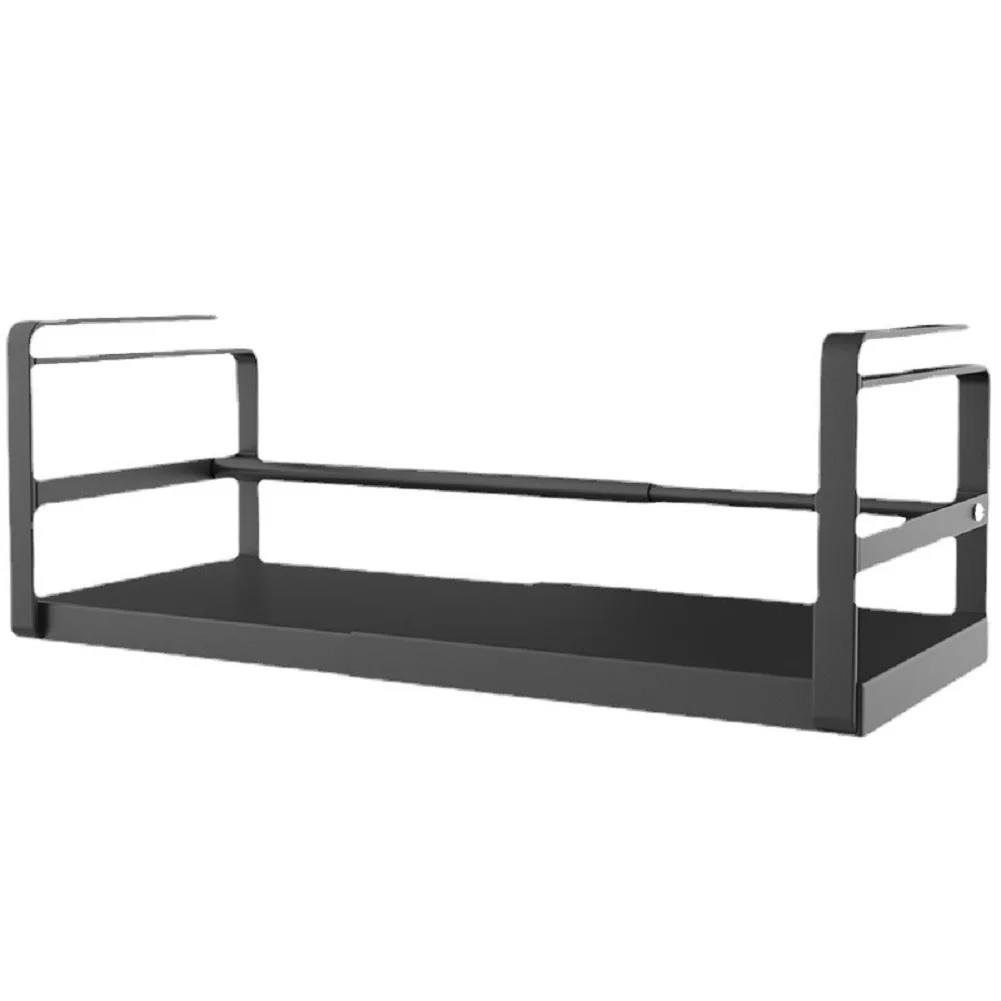 

Выдвижная полка-органайзер для шкафа, раздвижная полка для хранения, выдвижная кухонная полка для холодильника, кухни, кладовой, ванной комнаты