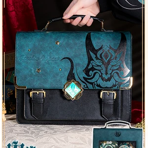 Gen -Impact -Handtasche Genshin, Xiao Itabag JK Student Rucksack, Messenger -Tasche, Umhängetasche, Anime -Spiel, Cosplay -Accessoires, Geschenke 6 Hauptverkäufe Xiao Rucksack - №6