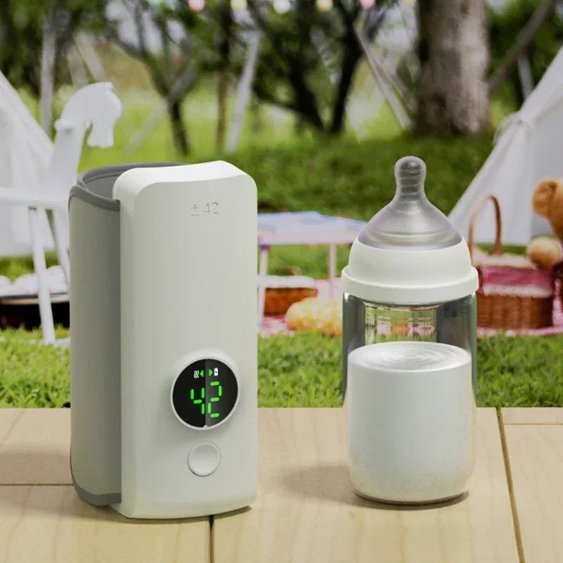 

（Big disount）Professional Travel Baby Bottle Warmer Cordless Portable Feeding Accessories for Infants