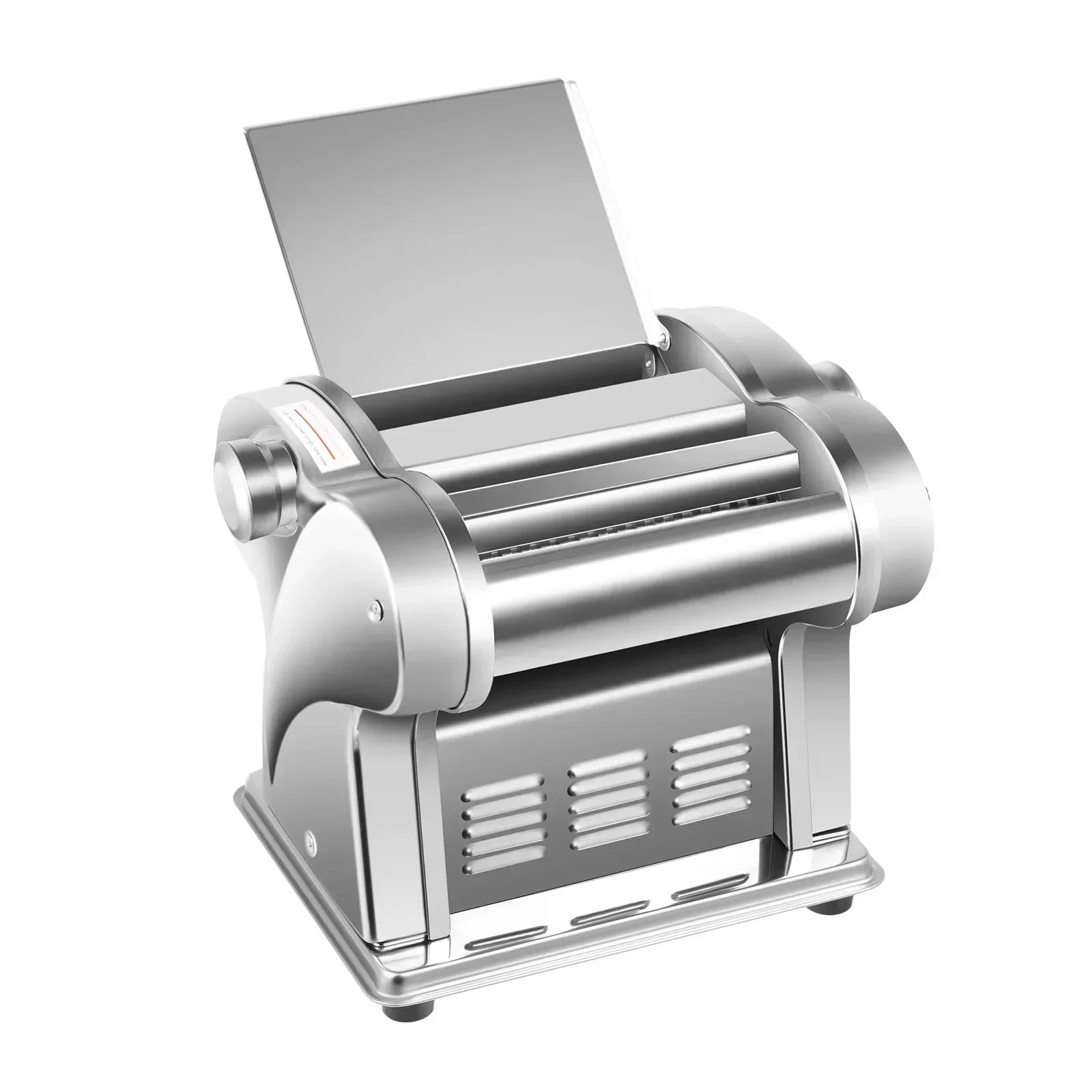 

Automatic Noodle Machine,135W Adjustable Thickness Settings Electric Pasta Maker,Tabletop Stainless Steel Pasta Dough Roller for