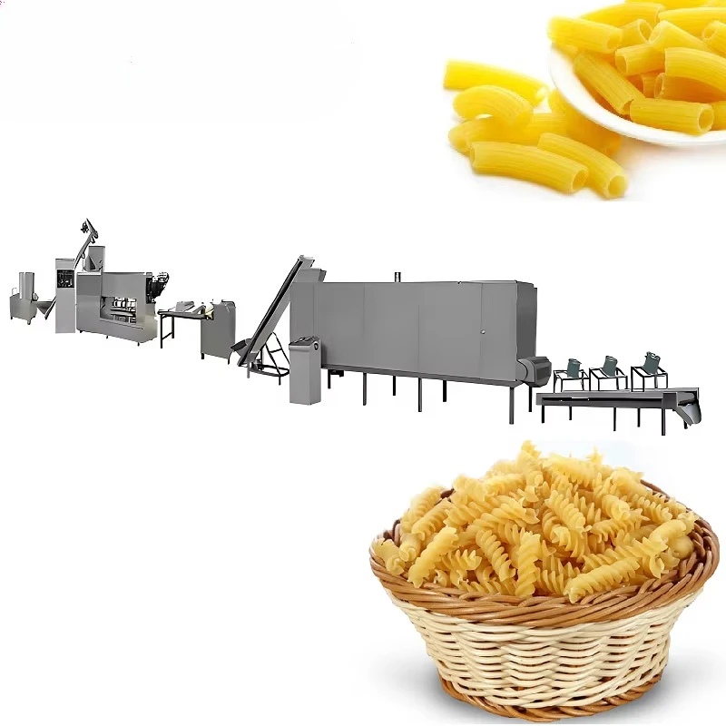 

500kg/h Macaroni Dryer Machine Mini Pasta Making Machine 100kg/h Capacity for Industrial Pasta Production Line