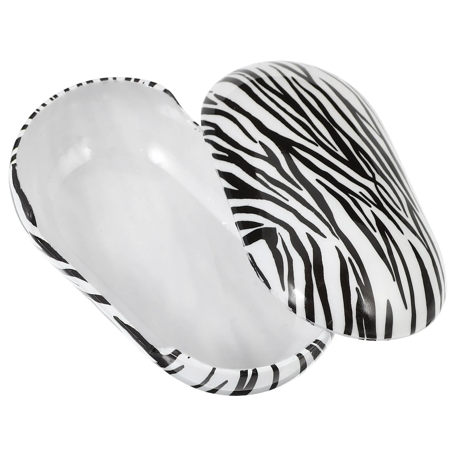 

Zebra Pattern Earphone Case Waterproof Sweatproof Portable Headphone Shell Animal Design Wireless Headset Accessories