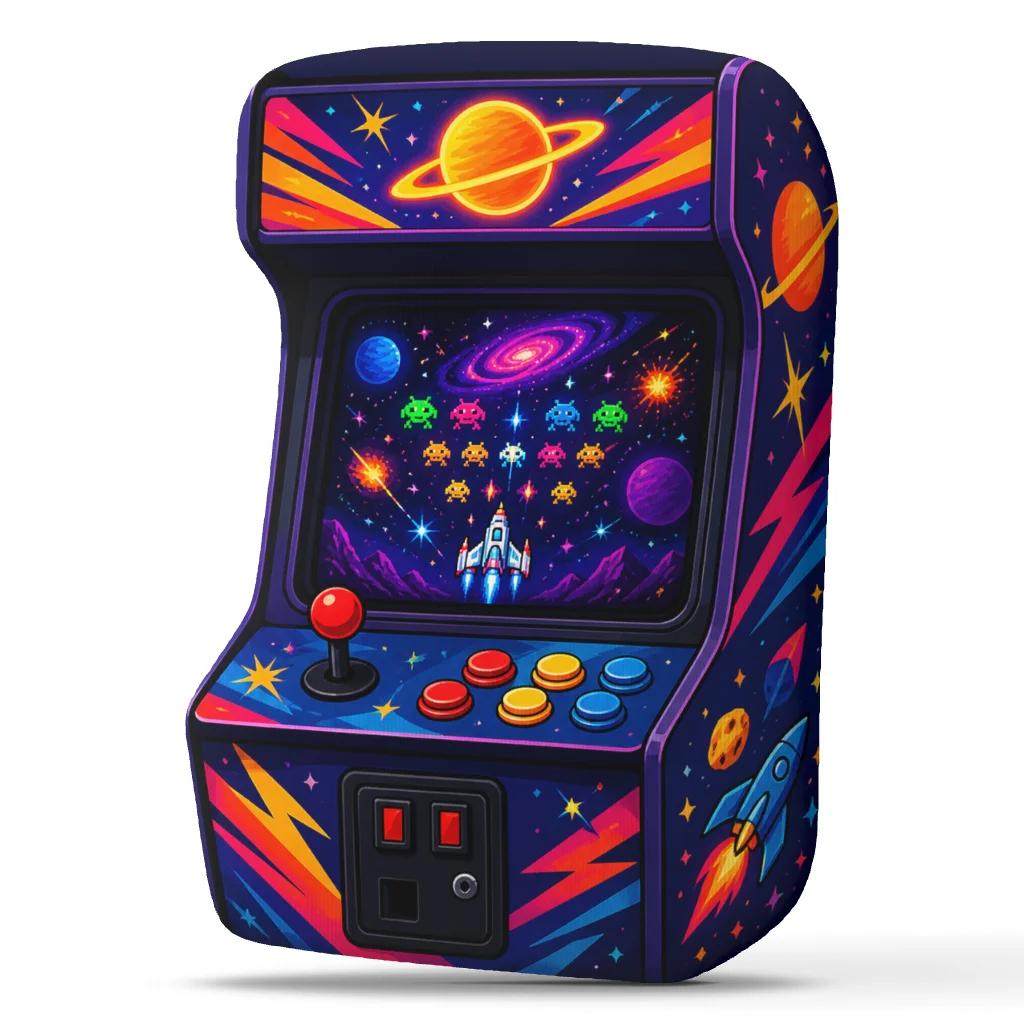 Retro Arcade Cabinet Plush Pil - đánh giá và giá Arcade Game Cabinet