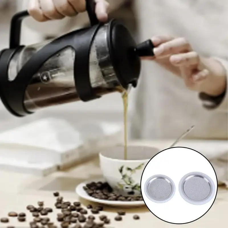 

G6KF Flexible Silicones Washer Gasket Stainless Steel Filter Replacement Accessories