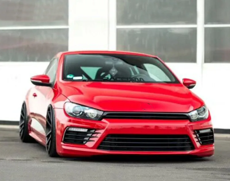 BETTER New Arrival Car body kit For Volkswagen Scirocco 2009-2014 update to R Style front rear bumper side skirts