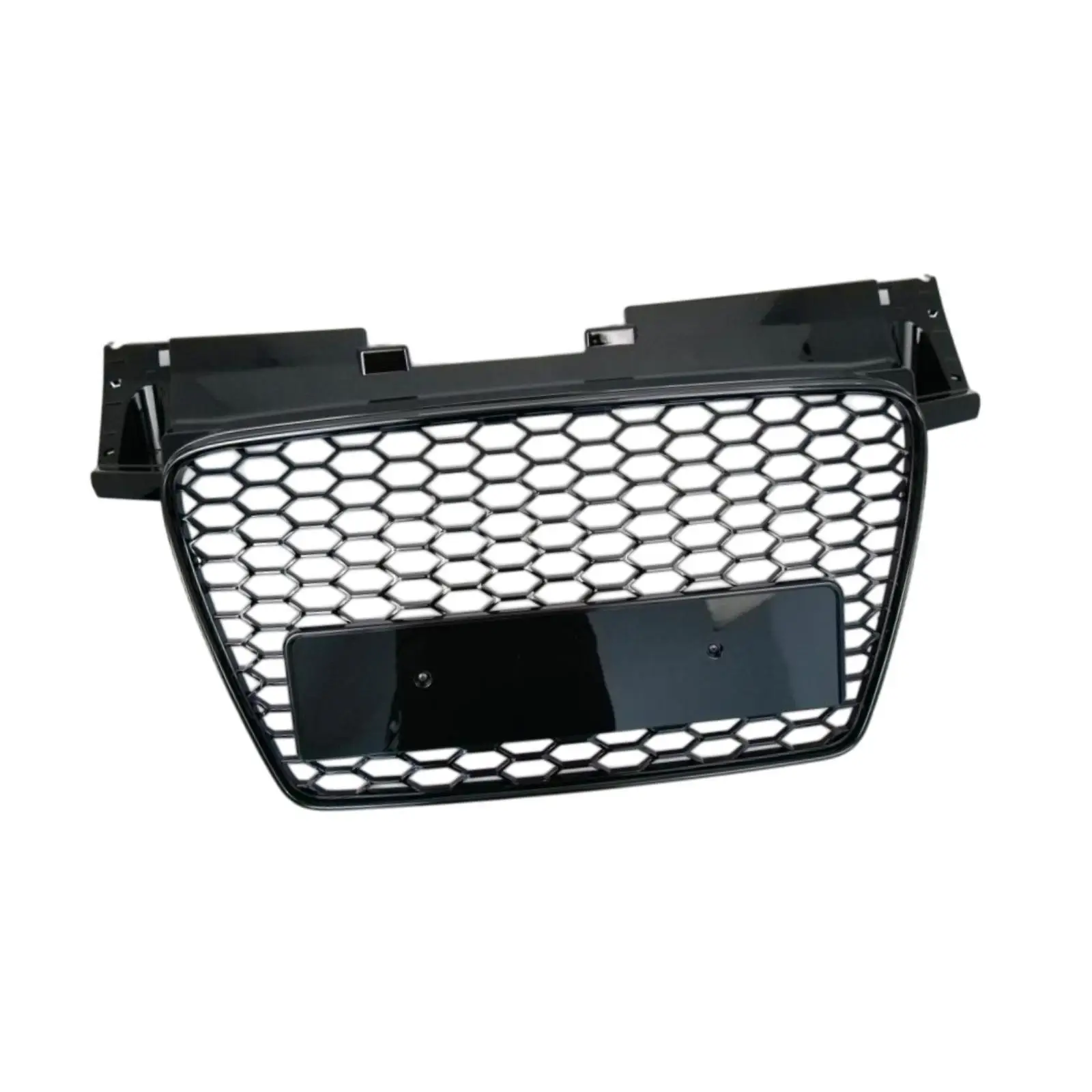 

Front Bumper Grille 8J0853651L Car Honeycomb Mesh Front Grille 8J0853651G Easy to Install for Audi TT Quattro 2007-2014