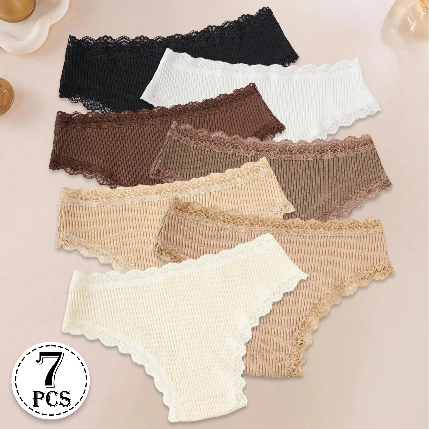 Thumbnail 3 - #2 Best Womens Lace Trim Comfort Panties to Buy In 2026