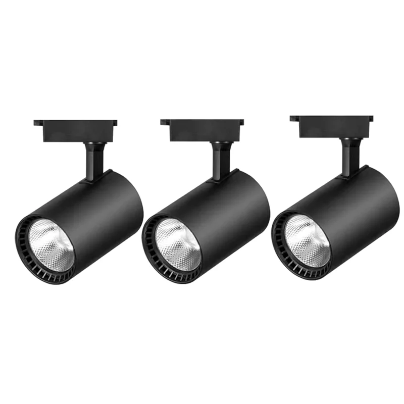 LICE-3Pcs 85 فولت-265 فولت جهد واسع Led أضواء المسارات متجر الملابس Led أضواء المسارات لمتجر متجر الملابس