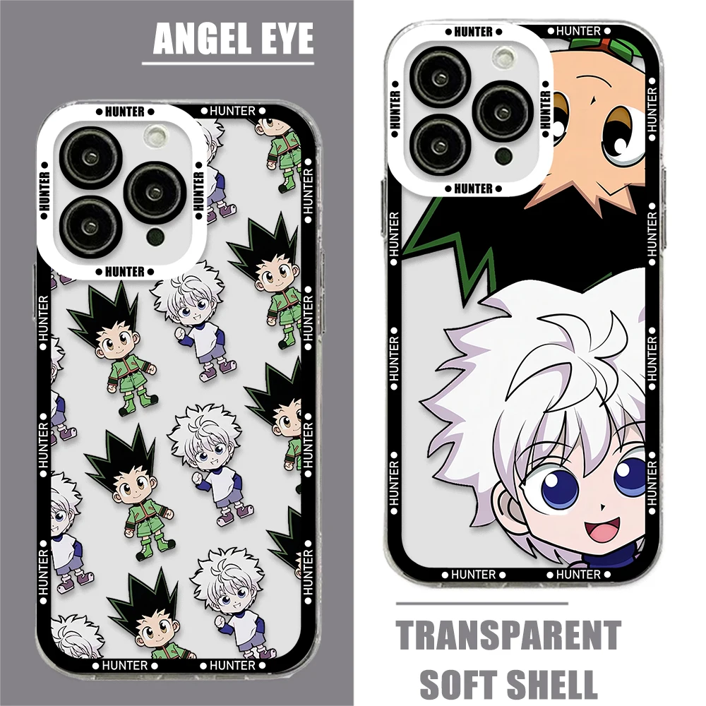 Anime Hisoka Hunter X Hunters Phone Case For Xiaomi Redmi Note 12 11 10 9 Pro 8 9C 10C 12C 13C 4G 5G Silicone Transparent Cover