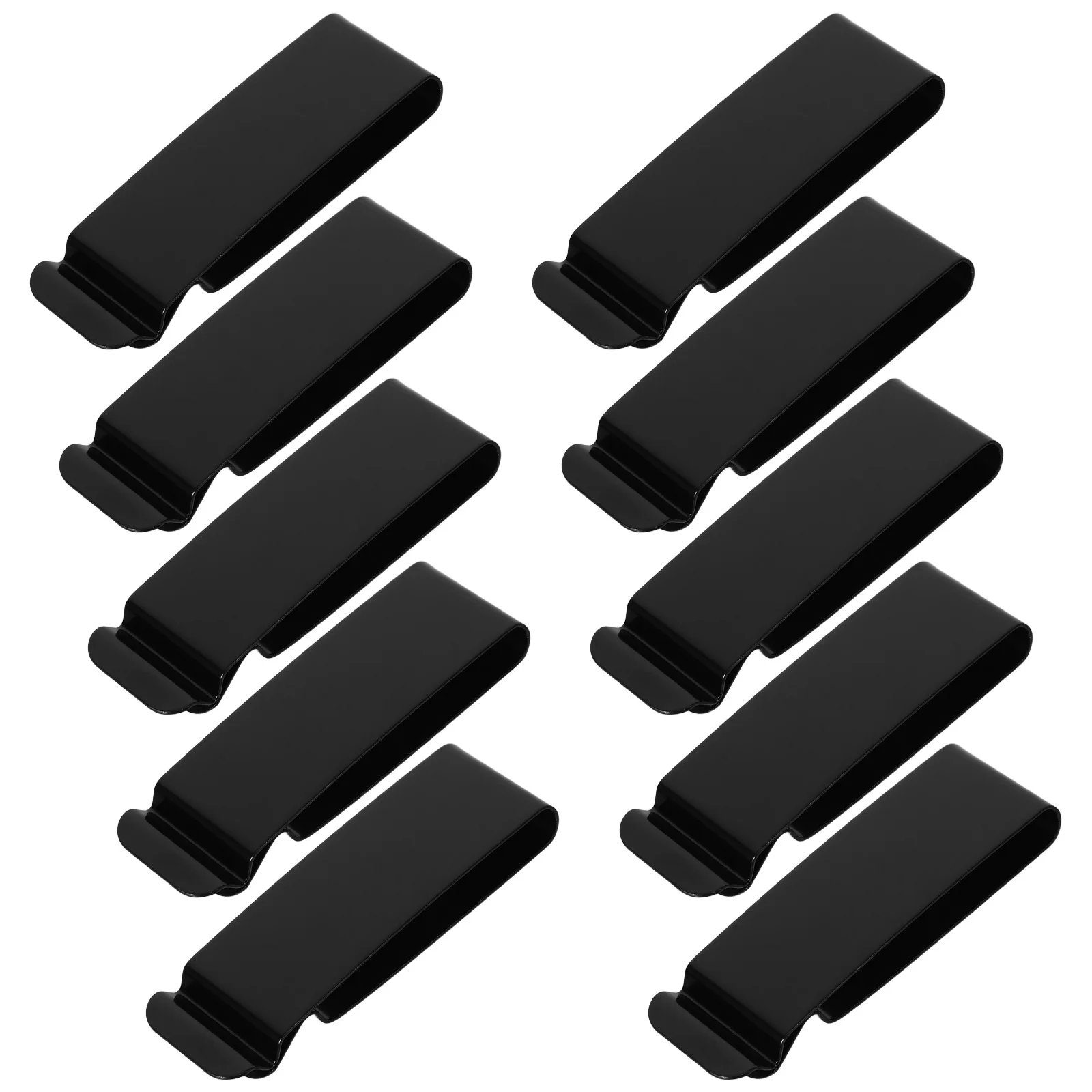 

10Pcs Phone Belt Clip Metal Holder Durable Key Hook Universal Fit for Outdoor Hiking Camping Bags Belt Phone Holder