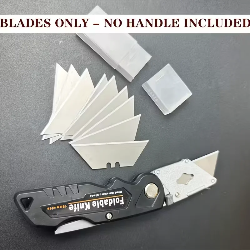 Professional Trapezoidal Blade - Heavy-duty stainless steel replacement cutting blade suitable for most tool handles