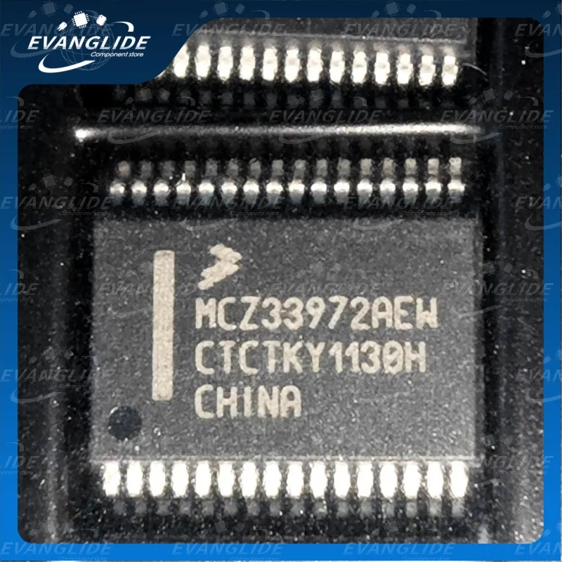 5PCS/LOT MCZ33972AEWR2 100% Original & New Components Interface - Specialized MULT SW DET SUPRESS WU SSOP32
