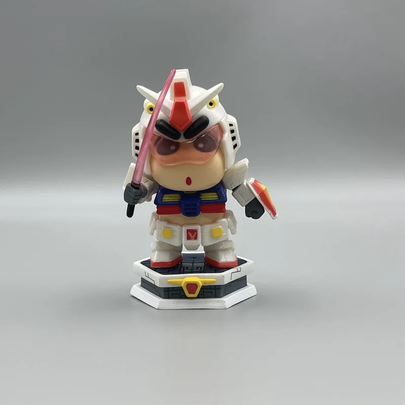 

14cm Gk Shin-Chan Base Shine Shin-Chan Cosplay Gaogao Character Figurine Car Ornament Case Doll Model Anime Peripheral Doll