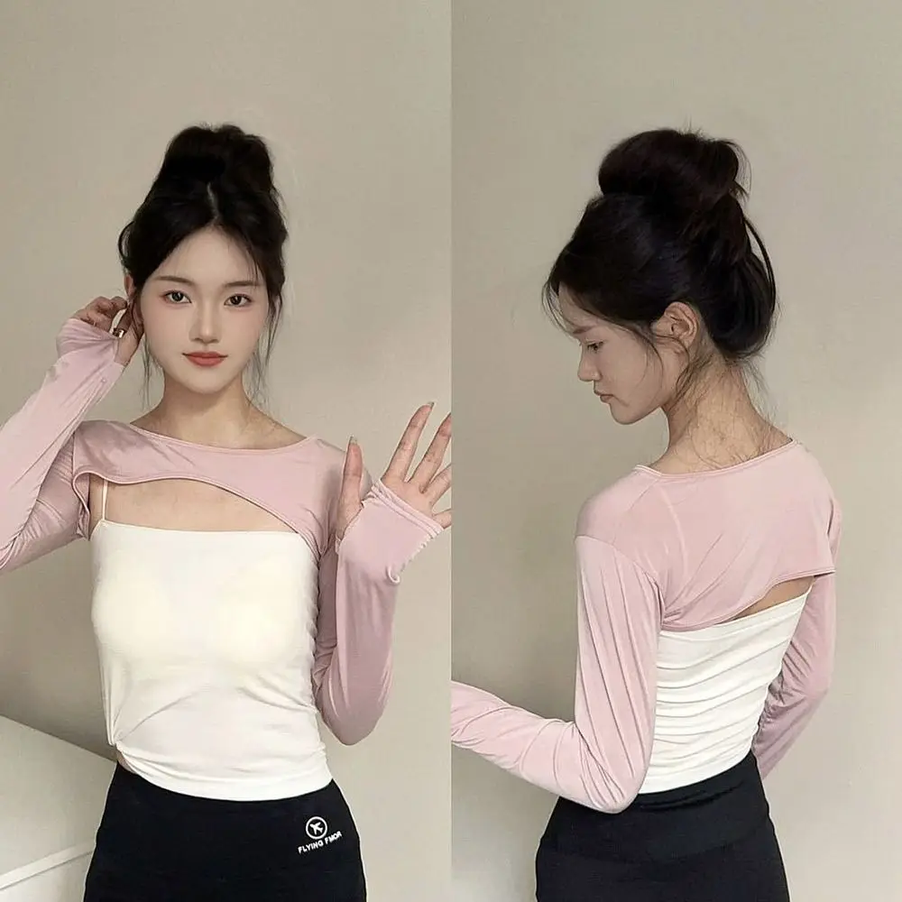UV Protection Elastic Raglan Sleeve Shawl Breathable Sun Protection Summer Yoga Exercise Shawl Thin Up Kimono Cardigans