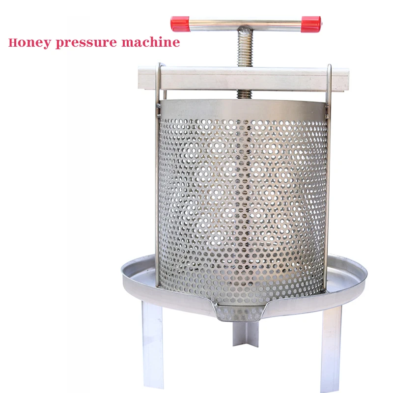 

Manual Mesh Rotary Honey Pressing Machine Honey Juice Machine For Beekeepers Solid Honey Extracting And Separating Machine