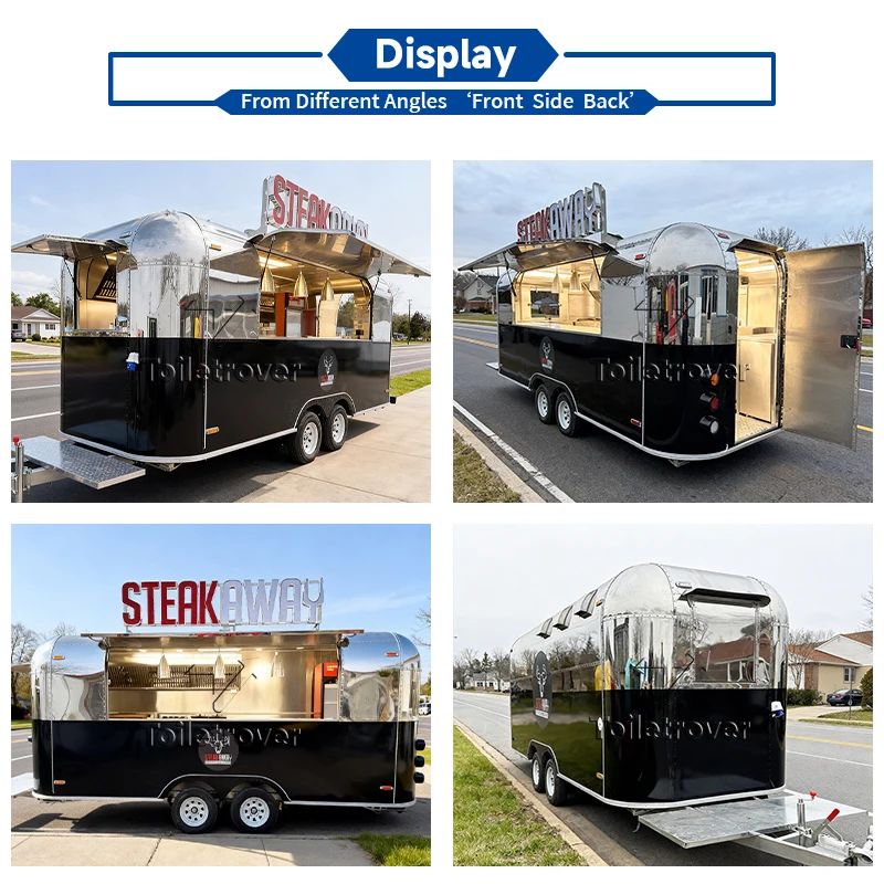 Remorque de restauration mobil - Commercial Kitchen Trailer avis et prix