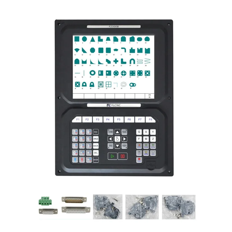 CNC flame and plasma cutting machine F2300B V5.0/ F2300BT V5.0  10.4 inch LCD 2-axis connection to CNC control system