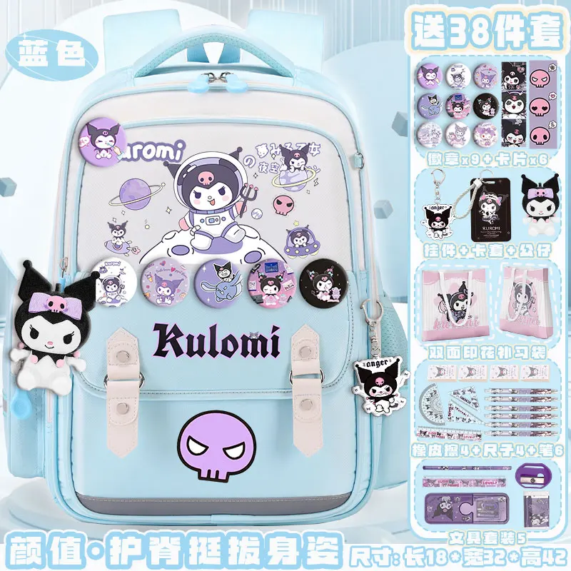 Sanrio-mochila escolar Clow M para estudiantes, mochila impermeable de gran capacidad, informal, ligera, con dibujos animados bonitos, nueva