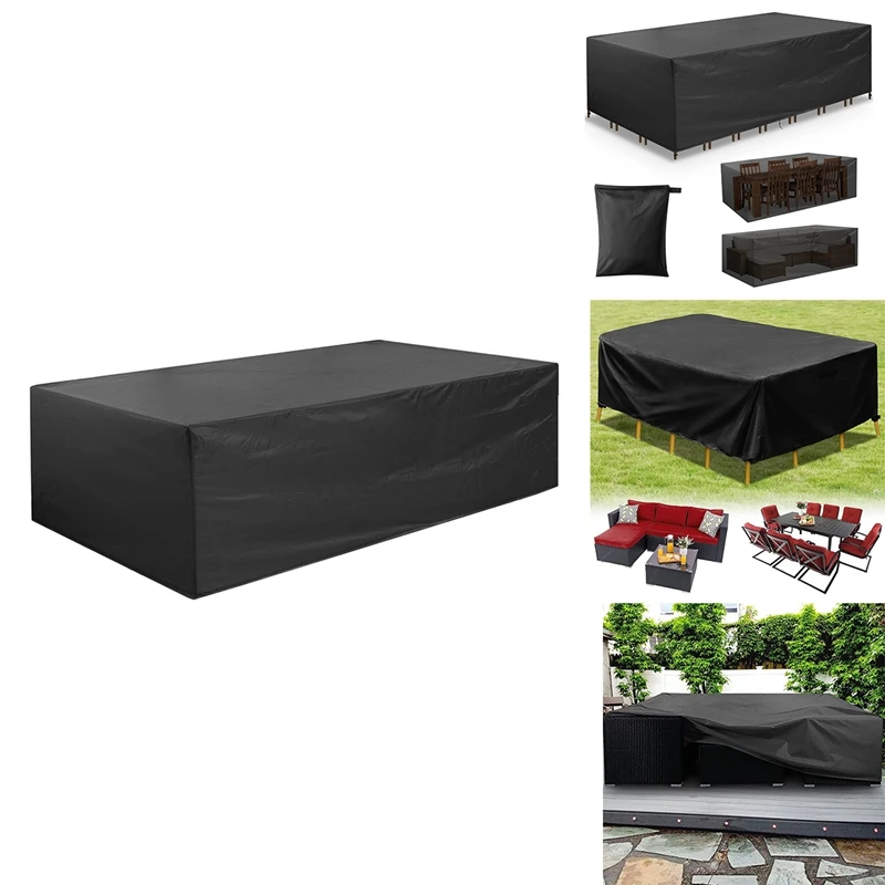 

Patio Furniture Set Cover Waterproof,Heavy Duty Funiture Covers For Outdoor Sectional Sofa Set Wicker Rattan Table