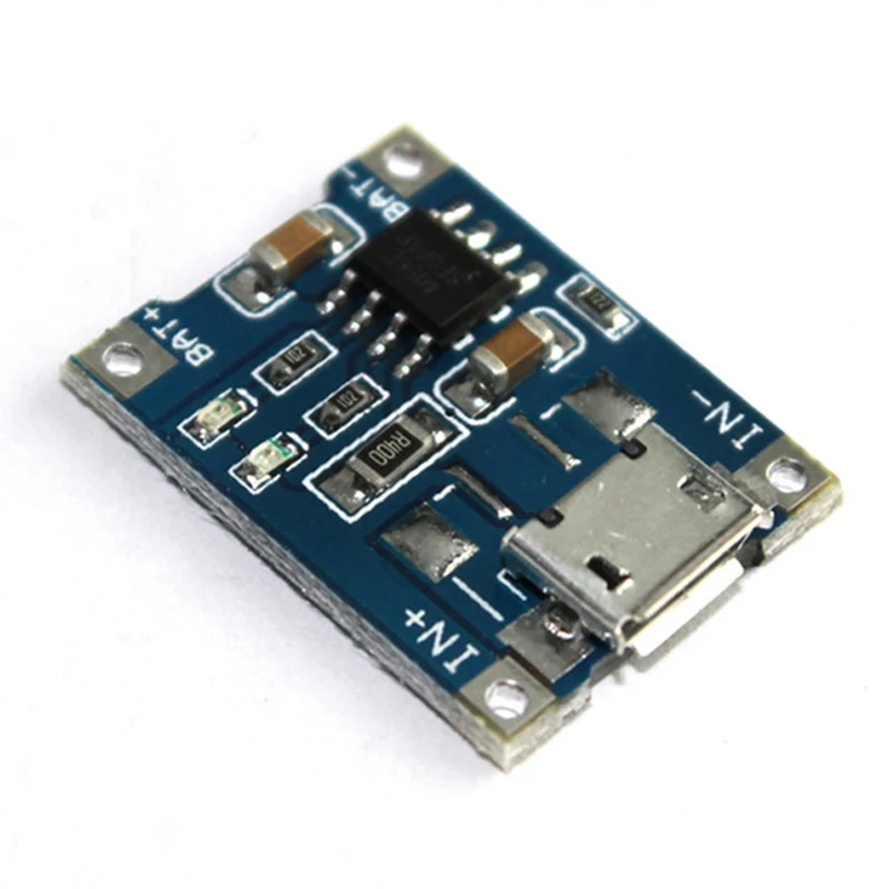 5V 1A 18650 Lithium Battery Charging Board Charger Module+Protection Dual Functions Type-c /Micro Usb /Mini TP4056 Charge Module