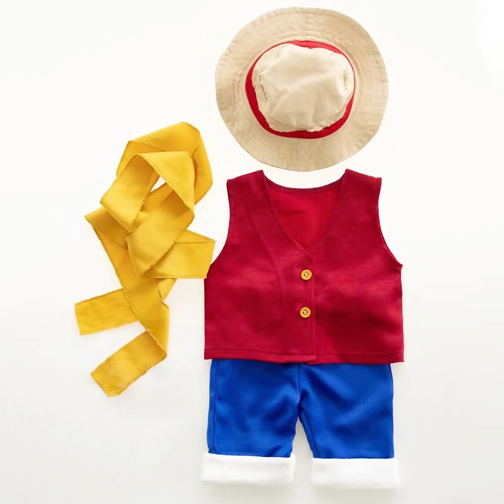 Red Newborn Photography Outfit Cotton Newborn Boy Clothes for Photography Props Comics Baby Photoshoot Outfit Baby Accessories