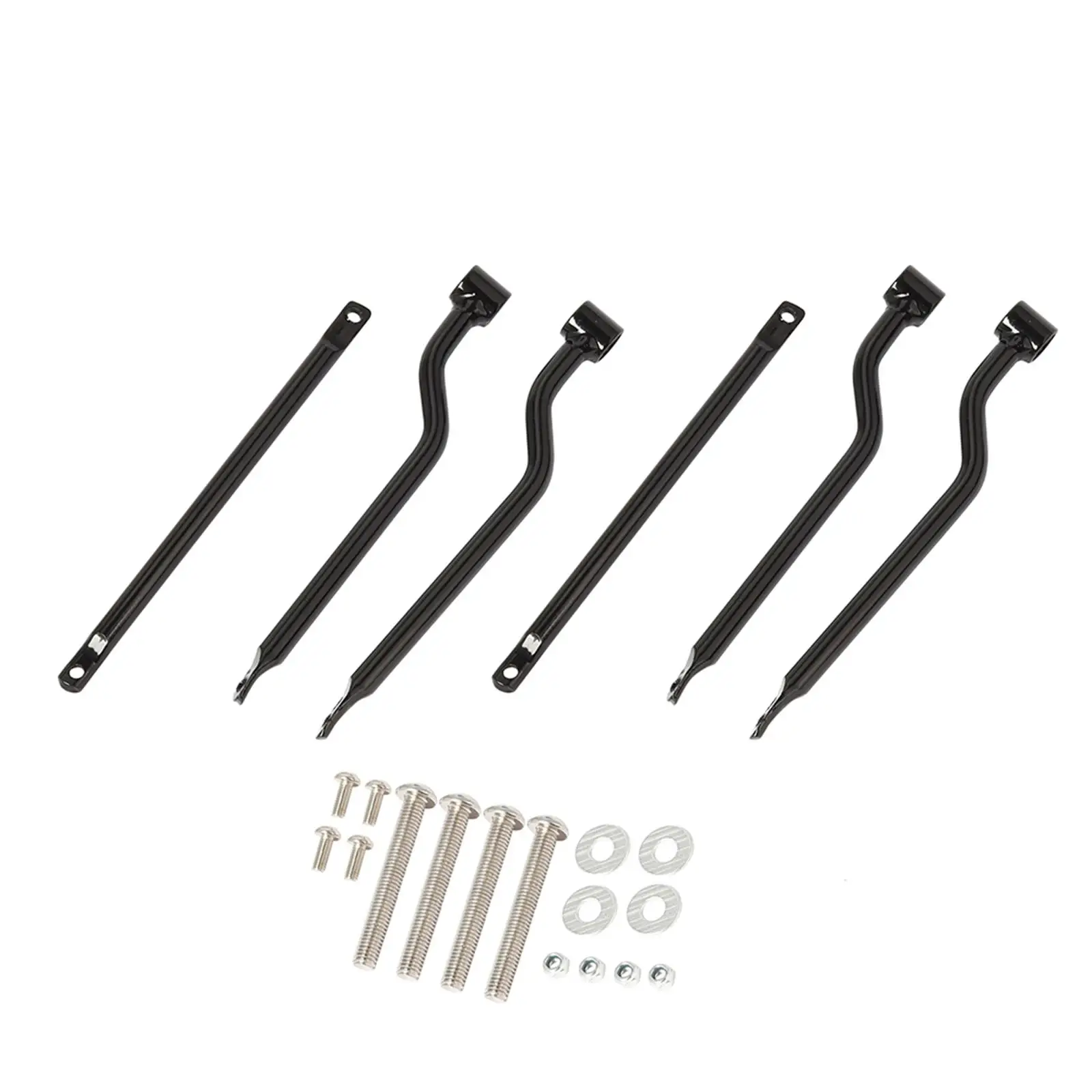 

Motorcycle Saddlebags Bar Mount Brackets Aluminium Alloy Replacement Kit
