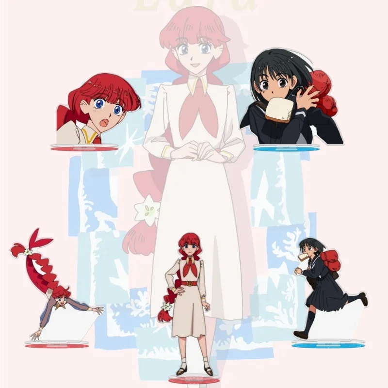 ‌15CM Anime Goodbye, Lara Figure Lara‌ Mari Otsu‌ Grace‌ Luca‌ Yasami Otsu Makoto Otsu Cos Acrylic Stand Keychain Gifts