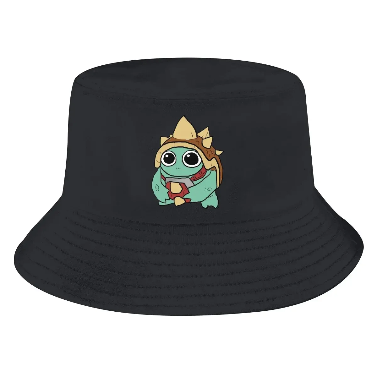 Impresión 3D LOL Game Rammus Ok Sombrero de pescador para hombres y mujeres Regalo de pareja al aire libre