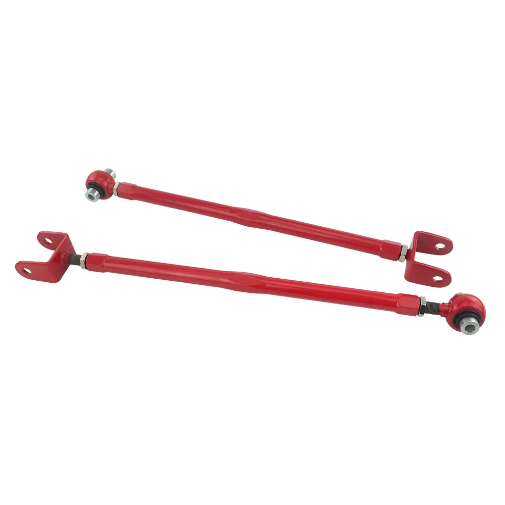 High Quality Steel Adjustable Suspension Camber Control Arms For BMW 3 Series Blue Red