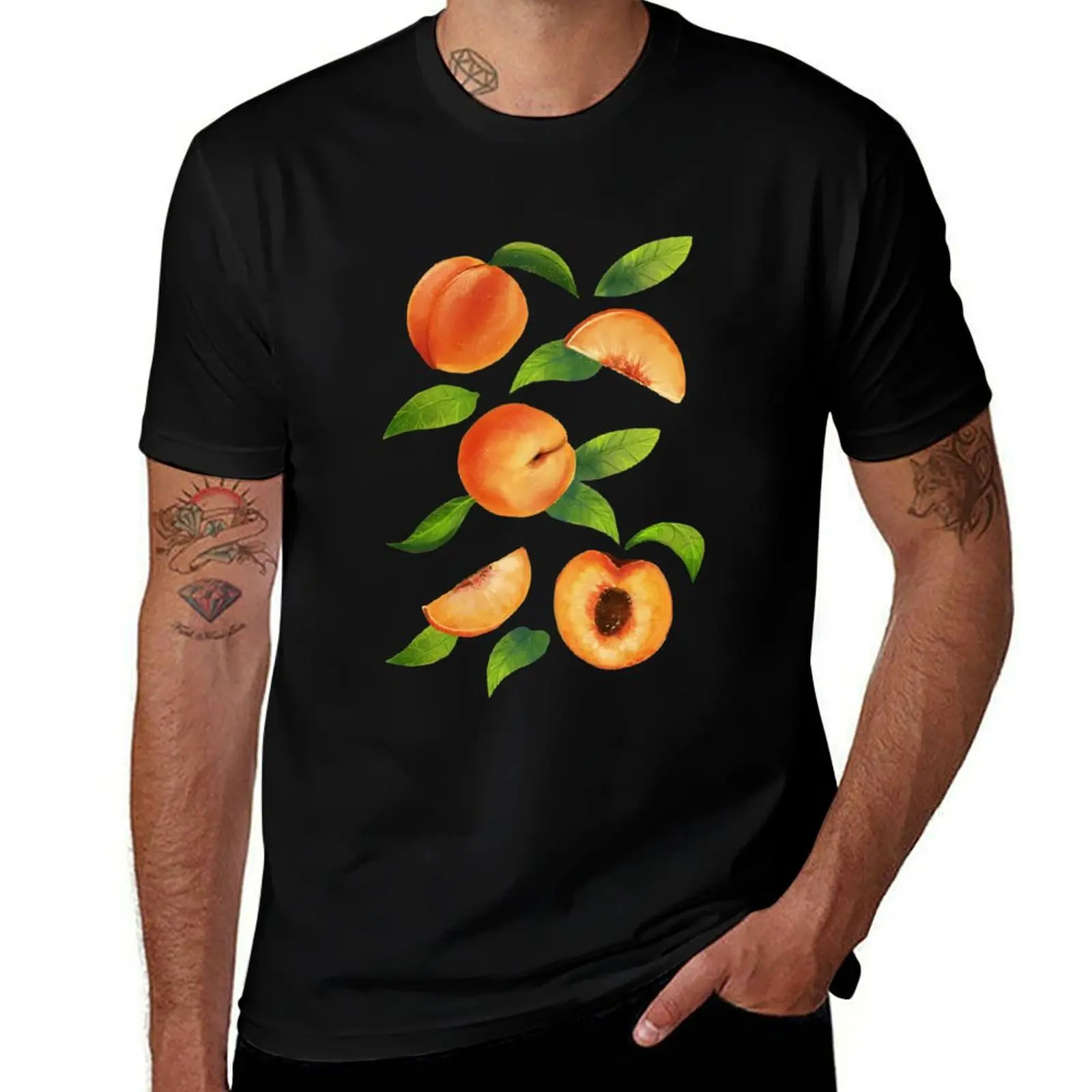 

graphic Peaches shirts Peachy T-Shirt man man tshirt t