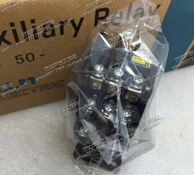 Genuine Original Fuji Contactor SRC50-2F / SRC50-2F/X, Coil Voltages: AC110V, AC220V, 24VAC