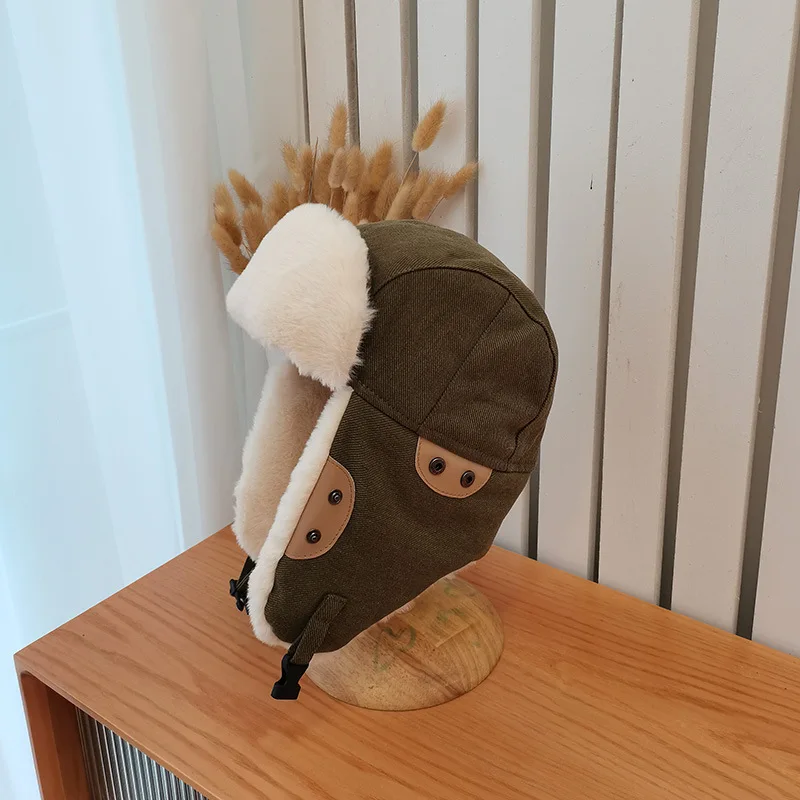 2022 nowa zimowa czapka Bomber czapki futro Ushanka czapka zagęszczony ciepły rosyjski kapelusz jazda na rowerze narciarstwo odkryty wiatroszczelna
