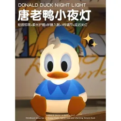 Disney Mickey Mouse Donald Duck Cartoon Animation Creative Night Light Cute Simple Bedroom Sleeping Bedside Lamp Children's Gift