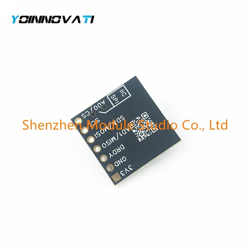RM3100 three-axis magnetometer module, with good anti magnetic interference capability, supports IIC and SPI communication