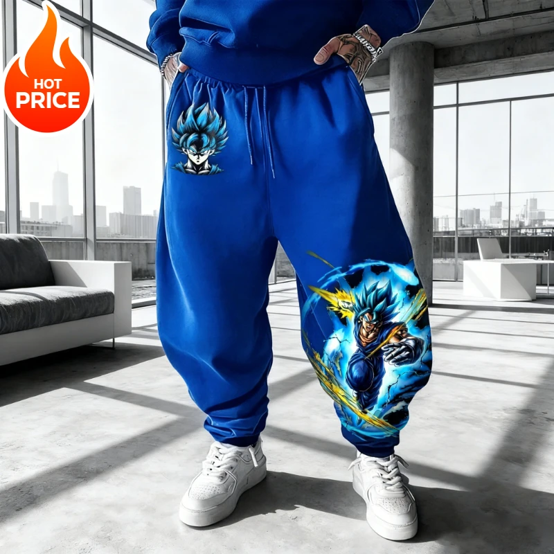

Dragon Ball Son Goku Anime Super Saiyan Harajuku Men Spring Sports Pants Streetwear Women Casual Leggings Sweatpants Unisex Bot