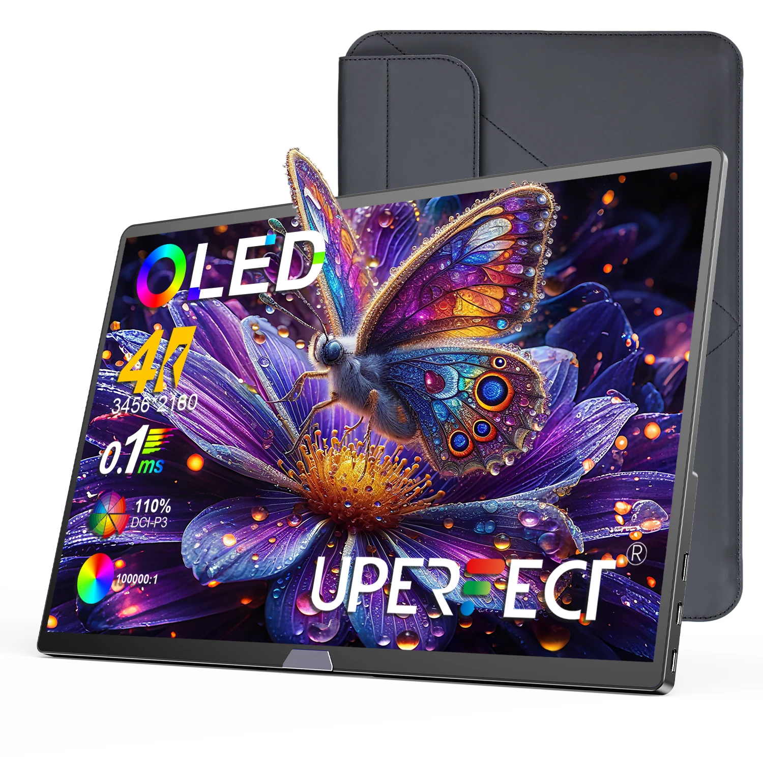 UPERFECT OLED ポータブルモニター 15.6 インチ 4K UHD 60Hz