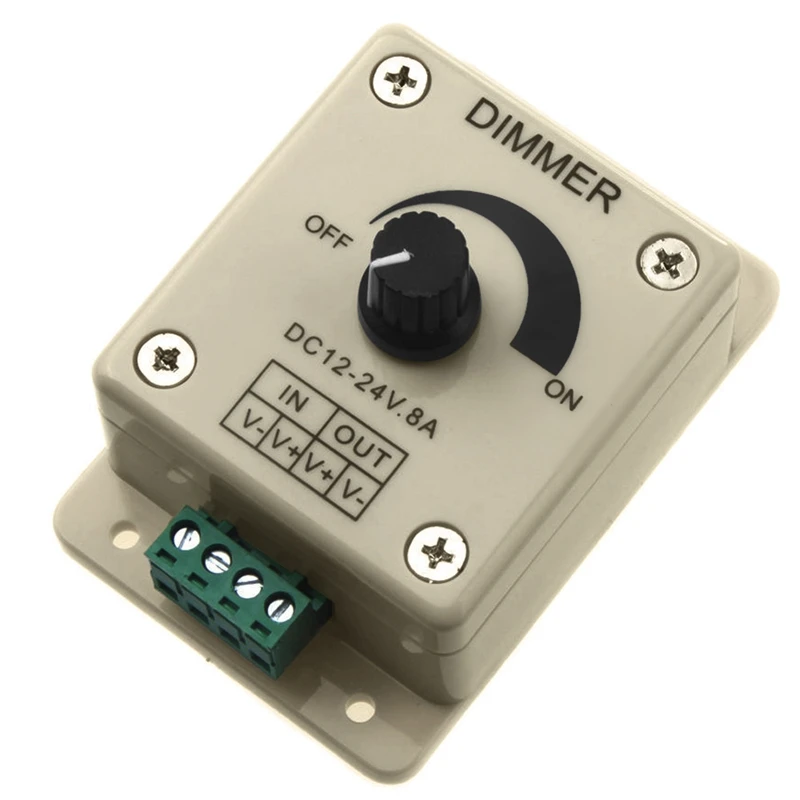 LED Dimmer Switch 12-24V 8A 96W Adjustable Brightness LED Dimmer controller use for strip light