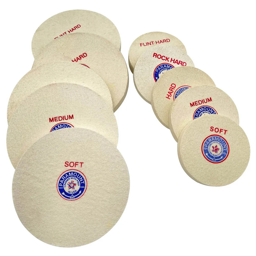 1PCS Round Felt wheel Density Jewelry Wool Wheels 4 Inch/6 Inch Polishing Accessories for Jewelry DIY Tool