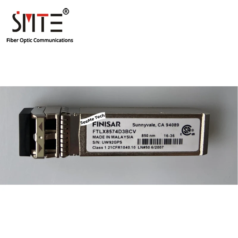 Finisar FTLX8574D3BCV 850 nm 10G SFP+ LC Gigabit Multimode-Transceiver-Modul