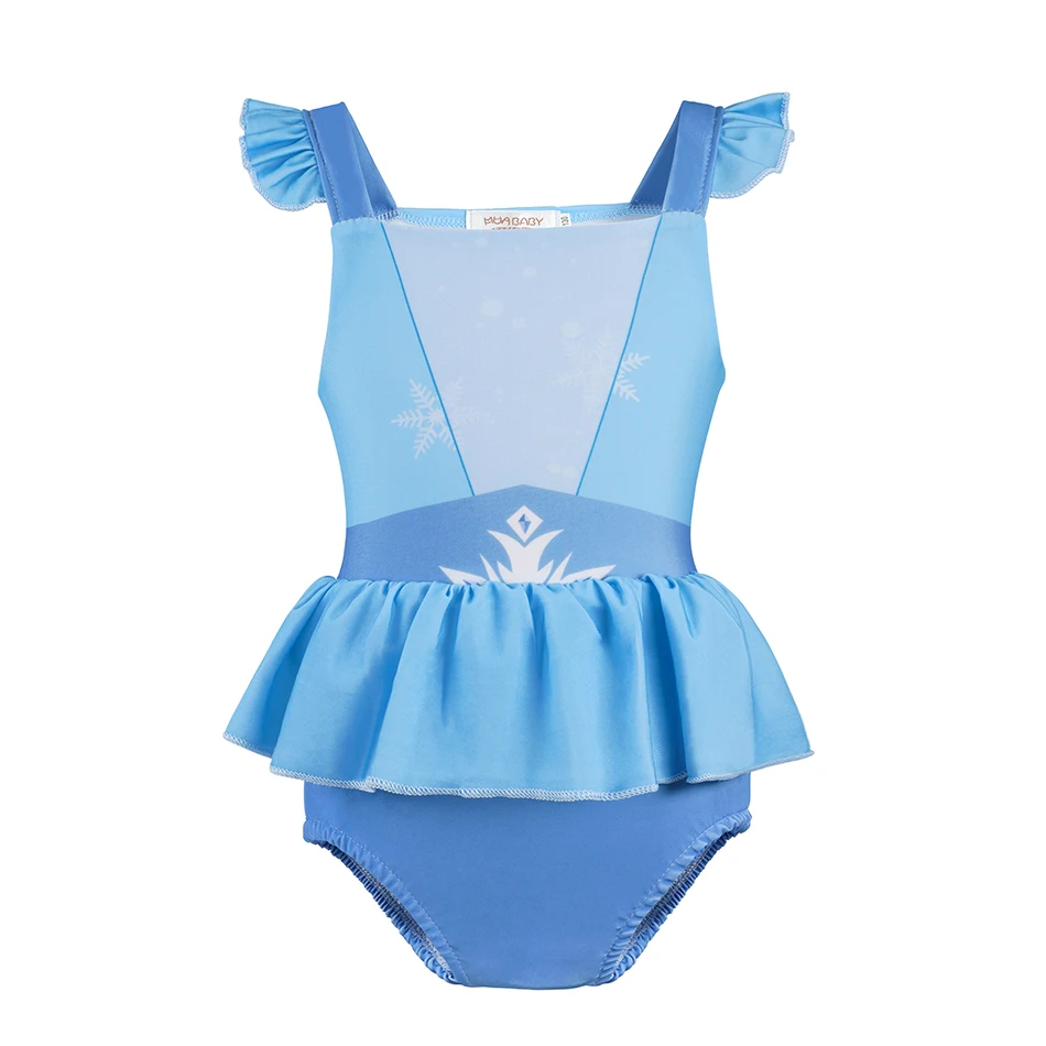 Princess Snow White Baby Girls Two Pieces Swimsuit Set Top Skirt Elsa Anna Swimwear Mirabel Bikini Beachwear Kids Bathing Suit