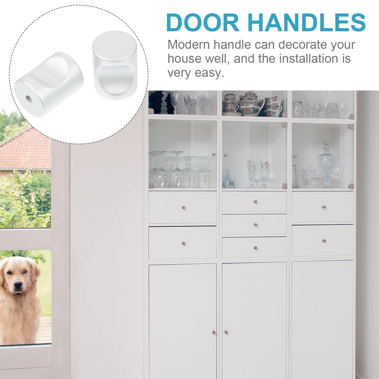 

12pcs Cabinet Closet H les 18x23mm Aluminum Single Hole Thumb Pulls Furniture Replacement Door Knobs Wardrobe Grips Easy Install