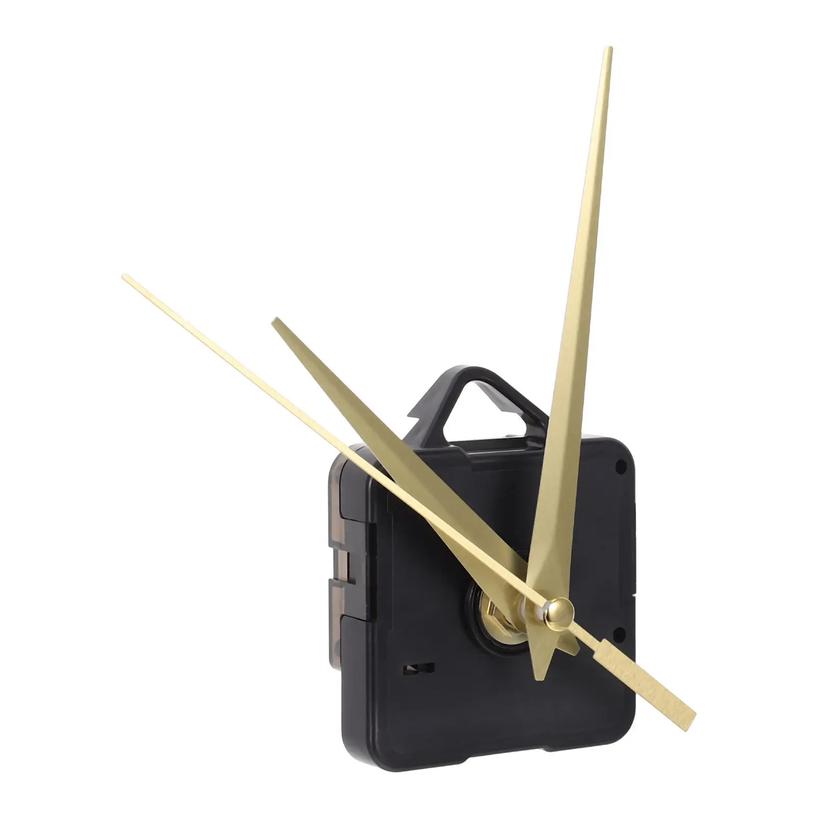 1Set Quartz Clock Mechanism Silent Replacement Kit DIY Wall Clock Movement Parts Golden Color Accurate Timekeeping