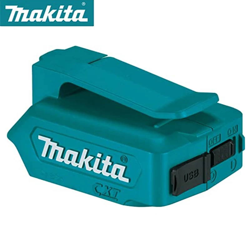 Makita ADP06 Adapter baterii 12V max CXT kompaktowy akumulator litowo-jonowy zasilacz USB Adapter konwertera do MAKITA