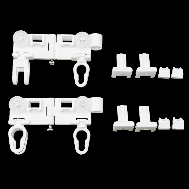 High-quality S-ripple Fold Curtain Track Accessories Master Pulley For Manual Tracks And Motorized curtain Tracks