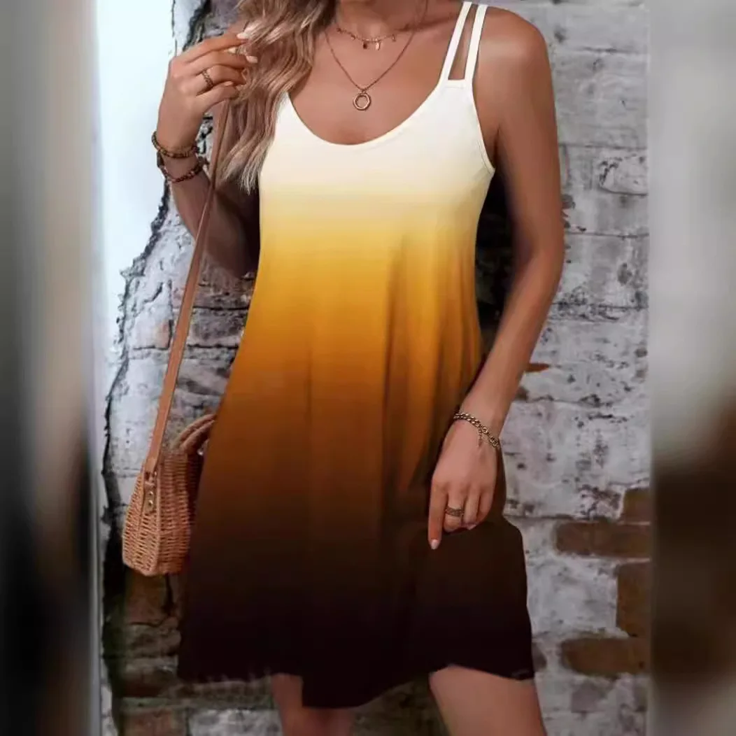 Vrouwen losse ruches befree jurk sexy zomer korte mouw strand gat riem camis boho casual mouwloze party elegante jurken
