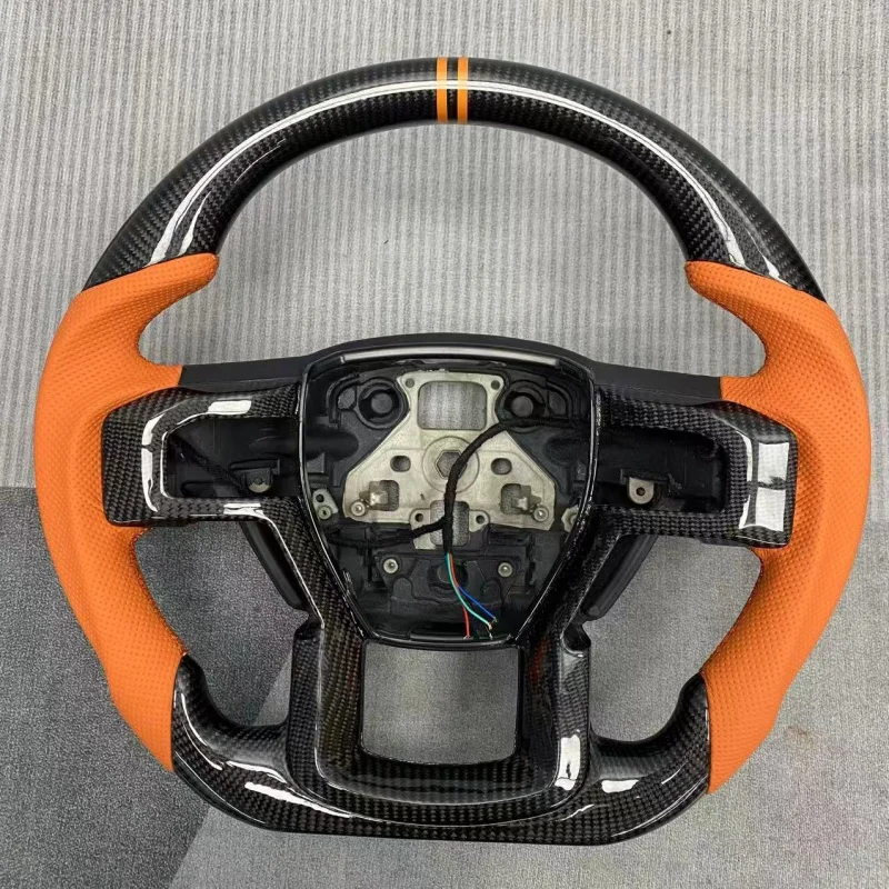 For Ford Raptor F150 car steering wheels, custom-made accordinFactory direct carbon fiber modification,