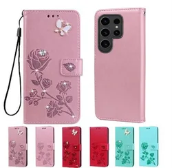 Wallet Leather Case for Samsung Galaxy S24 S23 S22 S21 S20 FE Ultra Plus S10 S9 S8 Plus A25 A12 A71 A51 Flip Cover