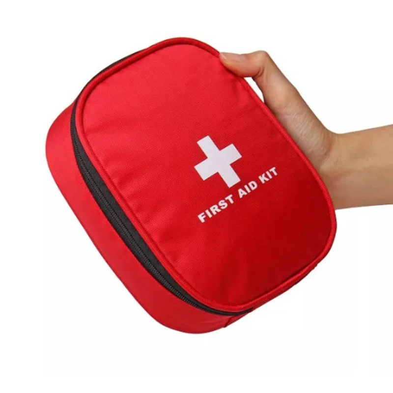 Kit di pronto soccorso all'aperto borsa da viaggio casa campeggio portatile Mini Pink Medical Pouch borse per la conservazione della pillola Kit di sopravvivenza di emergenza