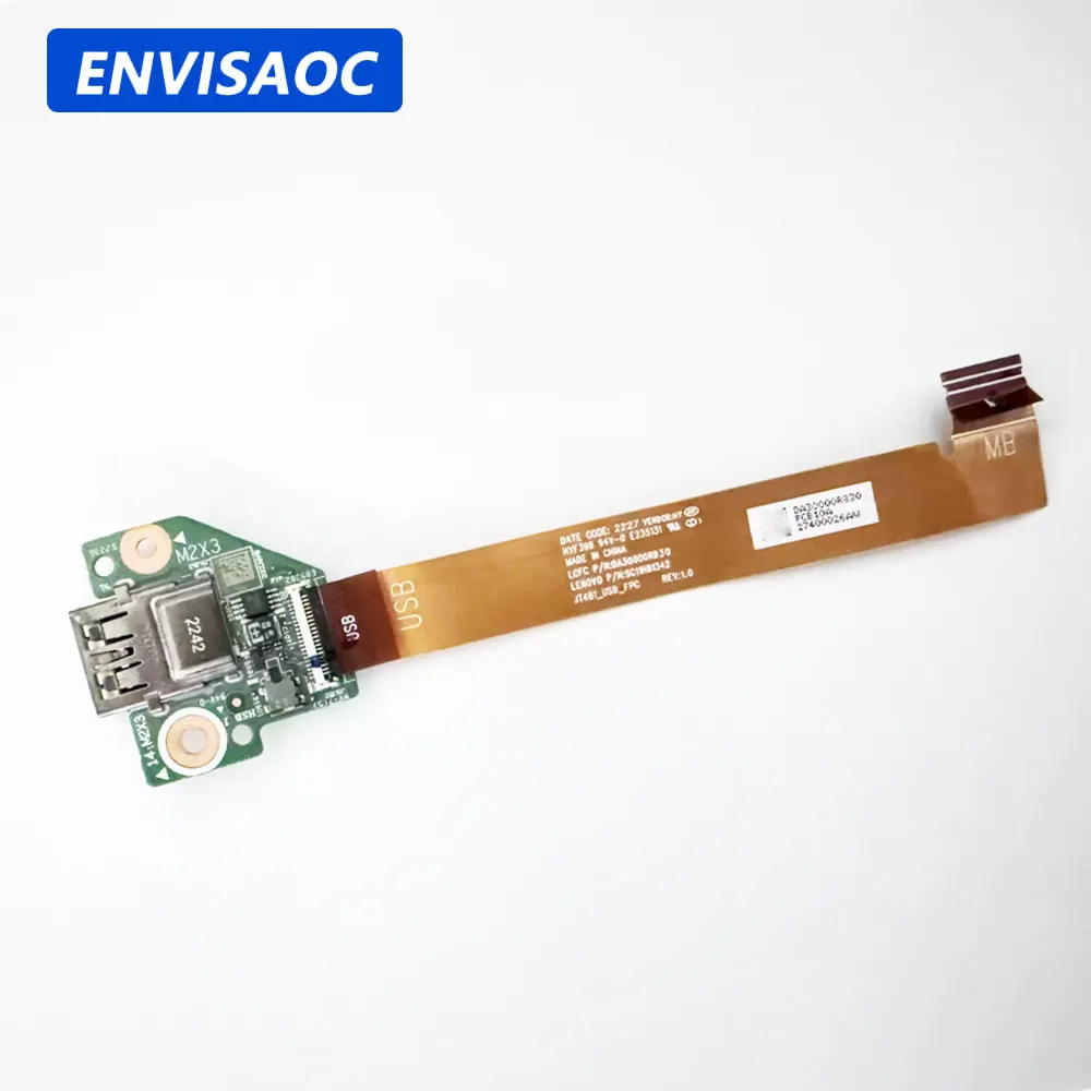 Replace OEM For Lenovo ThinkPad X13 Gen 3 T14s Gen 3 Laptop I/O USB Jack Board Cable NS-E092 5C51C94276 DA30000R830 5C11H81479